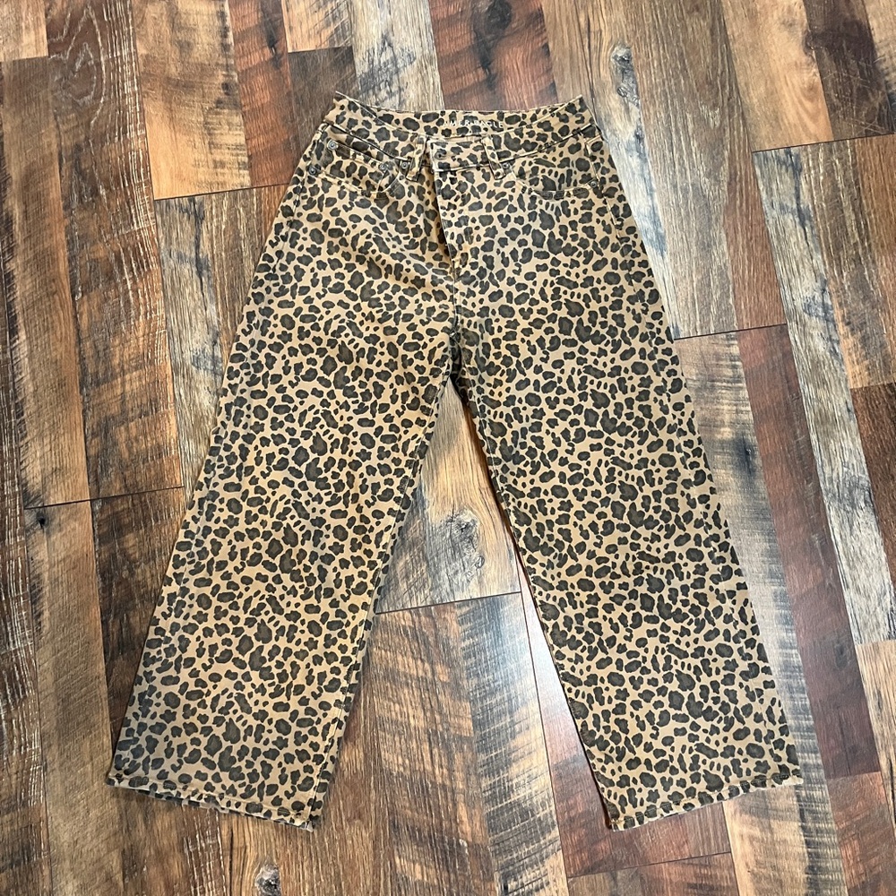 Leopard Print Pants